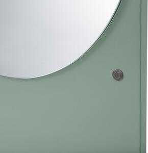 Zelené lakované stojací zrcadlo Tom Tailor Color 170 x 55 cm