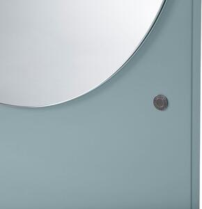 Světle zelené lakované stojací zrcadlo Tom Tailor Color 170 x 55 cm