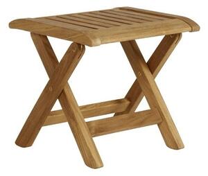 Barlow Tyrie Teaková podnožka/boční stolek Ascot, Barlow Tyrie, 43x42x42 cm