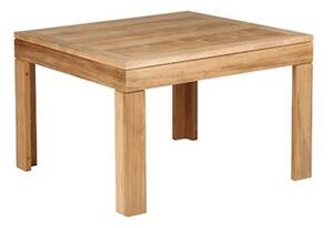 Barlow Tyrie Teakový nízký stolek Linear, Barlow Tyrie, čtvercový 76x76x51 cm