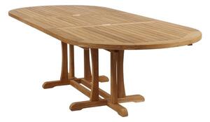 Barlow Tyrie Teakový rozkládací jídelní stůl Stirling, Barlow Tyrie, oválný 237-319x110x70 cm