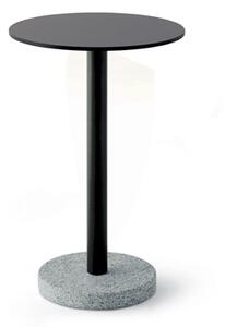 Roda Kovový jídelní stolek Bernardo, Roda, čtvercový 50x50x67 cm, ocelový rám barva dle vzorníku, HPL deska šedá (grey)