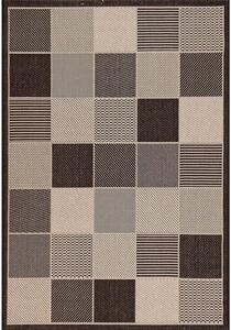 Vopi | Kusový koberec Nerd 1953 19 hnědý - 120 x 170 cm