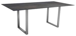 Stern Jídelní stůl Skid, Stern, obdélníkový 200x100x73 cm, rám nerezová ocel, deska HPL Silverstar 2.0 dekor dle vzorníku