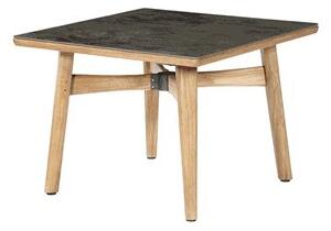 Barlow Tyrie Teakový jídelní stůl Monterey, Barlow Tyrie, čtvercový 100x100x74 cm, rám teak, deska keramika barva Oxide