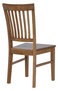 Dubová lakovaná židle Raines rustik