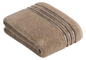 RUČNÍK DO KOUPELNY, 150/100 cm, hnědá Vossen - Osušky, Online Only
