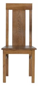 Dubová židle Sofi v rustikálním stylu