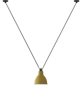 Závěsná svítidlo Lampe Gras, Žlutá, Obývací pokoj, Kov