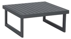 Stern Konferenční stolek New Holly, Stern, čtvercový 72x72x32,5 cm, lakovaný hliník šedočerný (anthracite)