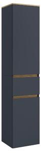 VYSOKÁ SKŘÍŇ, antracitová, 40/180/35 cm MID.YOU - Koupelnové skříňky vysoké, Online Only