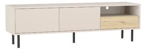 TV stolek Snoppy 150 cm - kašmír/dub artisan