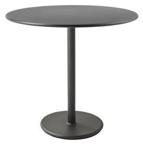 Cane-line Rám pro bistro stolek Go, Cane-line, kulatá základna 40x75 cm, hliník barva lava grey
