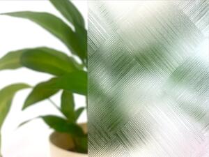 DIMEX | Průsvitná fólie na okno 121-005 | Čtverce | šíře 122 cm