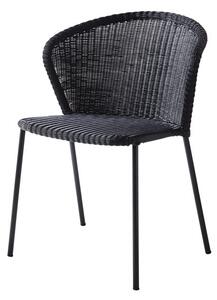 Cane-line Stohovatelná jídelní židle Cane-line, 59x59x80 cm, rám kov, výplet umělý ratan barva white grey