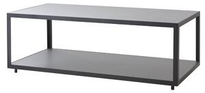 Cane-line Rám pro konferenční stolek Level, Cane-line, obdélníkový 122x62x42 cm, hliník barva lava grey