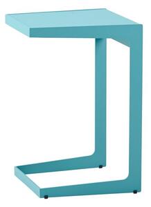 Cane-line Odkládací stolek Time-out, Cane-line, čtvercový 35x35x54 cm, hliník barva white