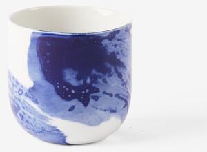 Porcelánový pohárek Hory Moře lesk