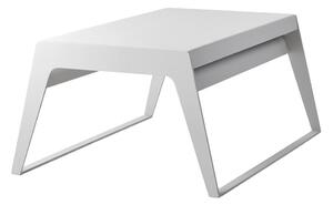 Cane-line Rozkládací konferenční stolek Chill-out, Cane-line, obdélníkový 90x66x40 cm, rám hliník barva lava grey