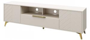 TV Stolek/Skříňka Siprynt 2D1SZ, Barva: pískově béžová 5903211330674