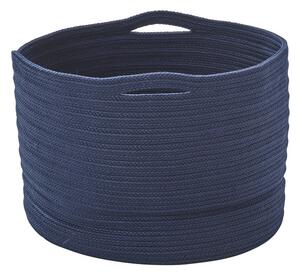 Cane-line Úložný koš malý Soft, Cane-line, kulatý 40x27 cm, venkovní látka Selected PP barva blue