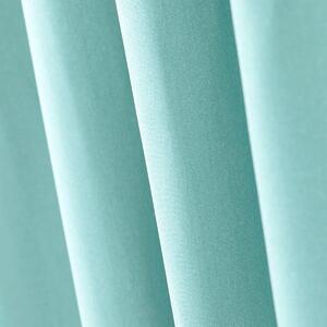 Ozdobné závěsy s očky Oxford Tie Back 140x250 cm Mořská modrá ELEGANTE