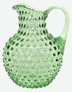 Zelený džbán Hobnail