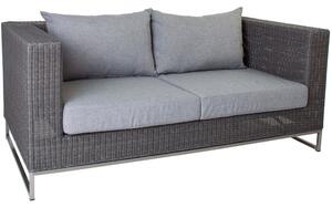 Stern Korpus se sedáky pro nízké/jídelní 2-místné sofa/pohovku Fontana, Stern, 174x87 cm, umělý ratan hnědý (Cinnamon), sedáky 100% akryl hnědý (fawn brown)