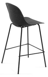 Barová židle binqui 75 cm šedá