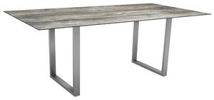 Stern Jídelní stůl Skid, Stern, obdélníkový 200x100x73 cm, rám lakovaný hliník barva dle vzorníku, deska HPL Silverstar 2.0 dekor dle vzorníku
