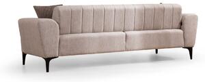Pohovka třísedačka Hamletta 3 (béžová). Akce -16%