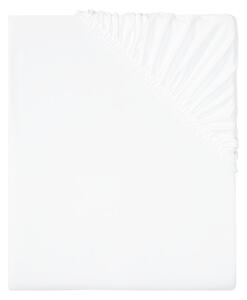 LIVARNO home Žerzejové napínací prostěradlo, 140-160 x 200 cm (bílá) (100348210001)