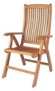 Zahradní polohovatelné křeslo RIVIERA (teak)