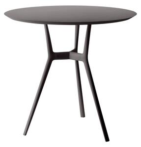 Tribu Jídelní stolek Branch, Tribu, kulatý 80x75 cm, rám hliník barva white, deska hliník barva white