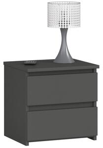 Noční stolek CL2 2SZ CLP - grafit