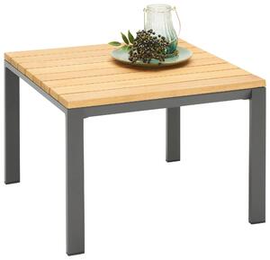ZAHRADNÍ STOLEK, dřevo, kov, 65/65/40 cm Ambia Garden - Online Only zahradní nábytek, Online Only
