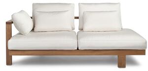 Tribu Ukončovací pravostranný díl Pure Sofa, Tribu, 193x98x63 cm, rám teak, bez sedáků