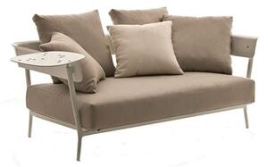 Fast Sofa 2-místné Aikana, Fast, 153x89x64 cm, rám hliník barva dle vzorníku, venkovní tkanina kat. R1 barva dle vzorníku, bez opěrných polštářů