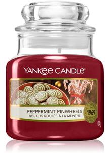 Yankee Candle Peppermint Pinwheels vonná svíčka 104 g
