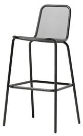 Todus Nerezová barová židle Starling, Todus, 55x51x110 cm, rám lakovaná nerez, barva dle vzorníku