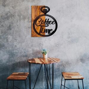 ASIR Nástěnná dekorace dřevo COFFEE TIME 47 x 58 cm