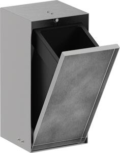 HANSGROHE 56063800 XtraStoris Rock vestavěný odpadkový koš