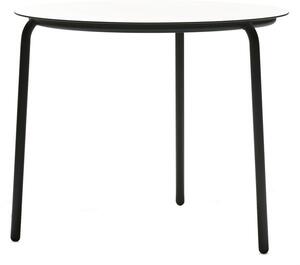 Todus Nerezový dětský stolek Starling, Todus, kulatý 65x54 cm, rám lakovaná nerez, barva dle vzorníku, deska HPL, barva dle vzorníku