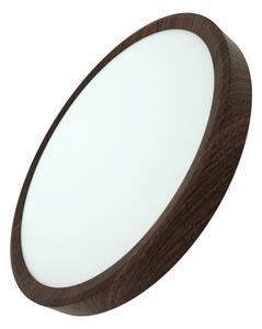 LED Stropní svítidlo LED/24W/230V 3000/4000/6500K pr. 30 cm hnědá