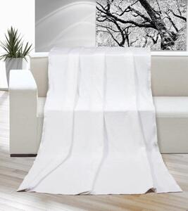Brotex Mikro deka na jednolůžko 150x200 cm Bílá barva