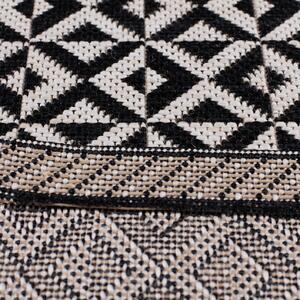 Koberec Modern Geometric black/wool 120x170cm