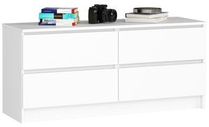 Komoda K120 4SZ - bílá