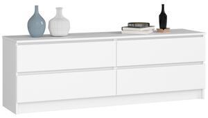 Komoda K160 4SZ - bílá