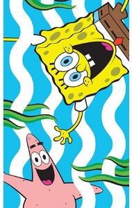 Dětský ručník Sponge Bob Zábava v moři 30x50 cm