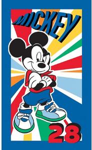 Dětský ručníček s motivem Mickeyho laděný do modré barvy. Rozměr ručníku je 30x50 cm